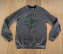 Sweet Pea Gray Sweatshirt Pacific Northwest Size Medium NWOT