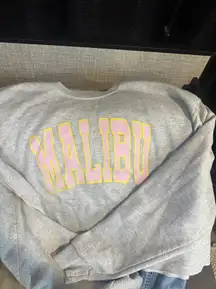 Malibu Crop Crewneck