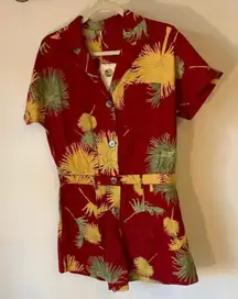 Free People Button Front Malibu Romper