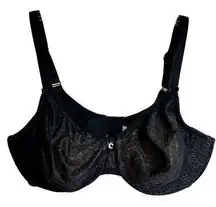 Chantelle C Magnifique Molded Full Coverage Underwire Bra 34C Black SAMPLE