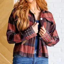 *NEW* Haptics Plaid Shacket