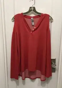 NWOT Made In The USA GO Couture Top Size