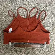 Nike Rust Orange Strappy Crop Top 2xl