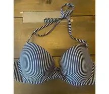 Shade & Shore black white twist front underwire‎ cup support size 36B