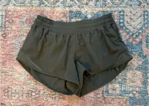 Lululemon Hotty Hot Shorts 2.5" Low-Rise Army Green