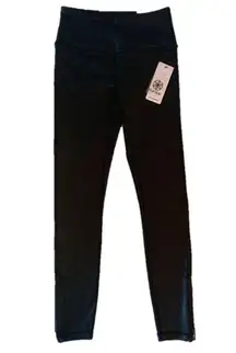 Gaiam | City Street Power Trouser Textured Black Tap Shoe Leggings Size XS NWT