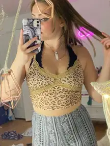 Boutique Leopard Crop Top