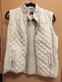 Tan Quilted Vest
