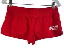 PINK Victoria's Secret Phillies MLB Baseball Shorts Red XS Athletic Lounge