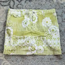 Sonoma Floral Original Skort Green 14