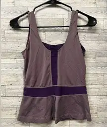 Lululemon Two Tone Mesh Tank Top