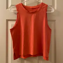 Train To Be Tank Top Size 8 Warm Coral *Read Description*