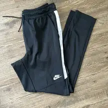 | Black Drawstring Jogger Athletic Pants sz Medium