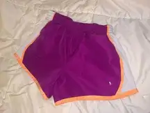 purple  shorts