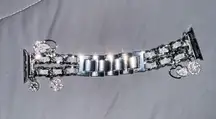 Apple Watch band with charms 