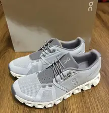 On Cloud 5 Heather Fossil running athletic training shoes sneakers new 