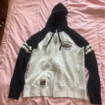 Harley-Davidson zip up Hoodie with Logo Patch