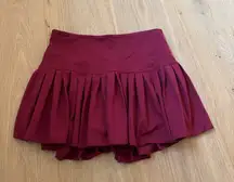 Gold Hinge Skirt Tennis Pleated Small