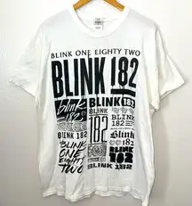 Vintage Y2K Blink 182 emo band tee XL unisex
