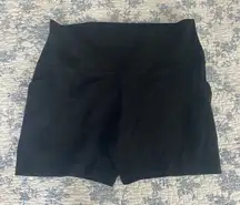 Lululemon Align High Rise Short 6” With Pockets Black Size 12
