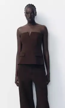 Zara - STRAPLESS TOP