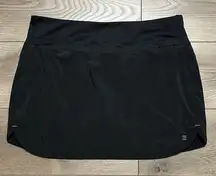 Free Fly 14" Breeze Bamboo Lined Black Active‎ Skirt Skort Size XL