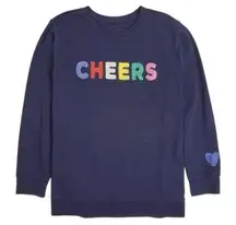 Lane Bryant Cheers Raised Graphic Sweatshirt Comfy Special Occasion 22/24