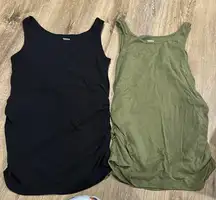 NWOT set of two small maternity Sonoma s-mat tank tops
