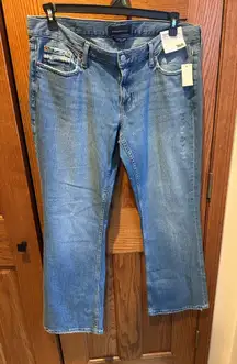 Aeropostale Super Low Rise Flare Stretch Jeans New 16R NWT Size 16 Aero