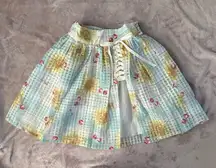 Sunflower and Cherry Skirt