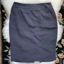 Armani Collezioni Blue Pencil Skirt Size 10