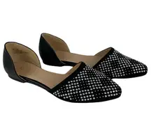 Resisted NWOT Black Studded Flat 