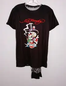 Ed Hardy pajama set size small