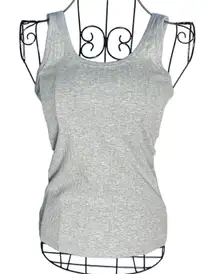 Aerie Tank Top Women's‎ XS Ribbed Grey Casual Lounge Basic