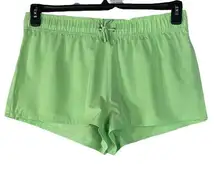Kyodan Swim X-Large Board Shorts UPF 40 Quick Dry Elastic Waist Drawstring Green
