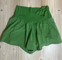 OFFLINE by Aerie Green Crossover Flowy Real Me Shorts Medium