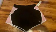 Black & Pink Athletic Shorts