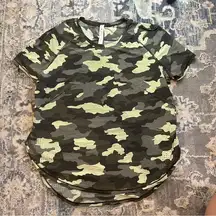 Lululemon womens camo running top 8