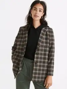 Madewell Dorset Blazer in Windowpane Small