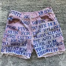 Brandy Melville John Galt High Waist Dyed Shorts