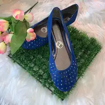 Dollhouse Flat Shoes With Sparkle