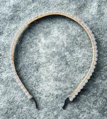 Chic Pearl Embellished Headband