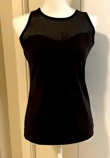 Fabletics black sleeveless top size XS #74