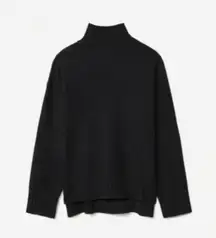 NEW NWT Everlane Sz XS X-Small The Cashmere Stroopwafel Turtleneck Waffle Knit