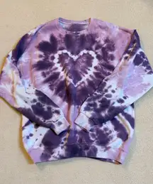 Urban Outfitters Crewneck Sweatshirt Tie-Dye