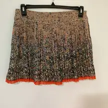 American Eagle Outfitters Floral Pleated Skirt