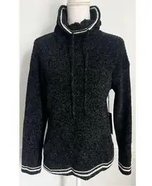 Rachel Zoe • NWT Black and White Cowl Neck Sweater