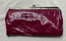 HOBO red leather wallet