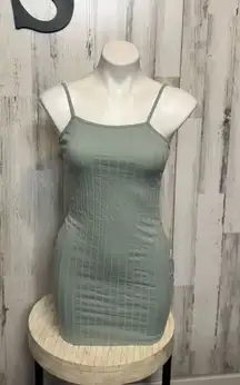 Mint green dress