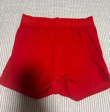 Red Outdoor Voices Bloomer Shorts 